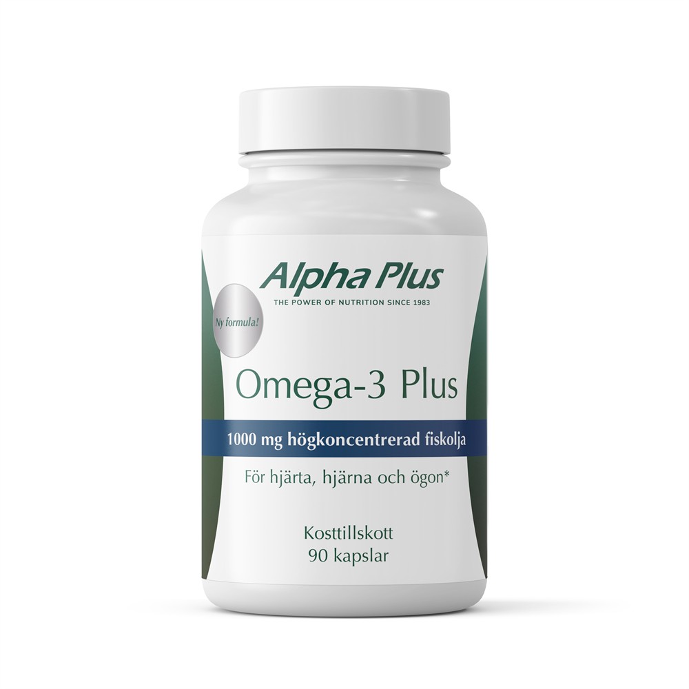 Omega-3 Plus 90 kapslar
